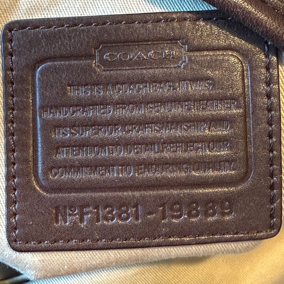 Coach 2013 Legacy Convertible Leather Duffle Bag #19889 VGUC Tassles Mahogany - Picture 8 of 10